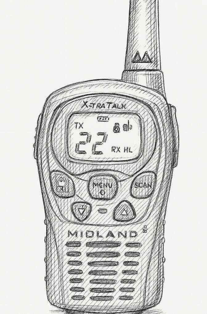 Midland LXT500VP3 Simple Radio Guides